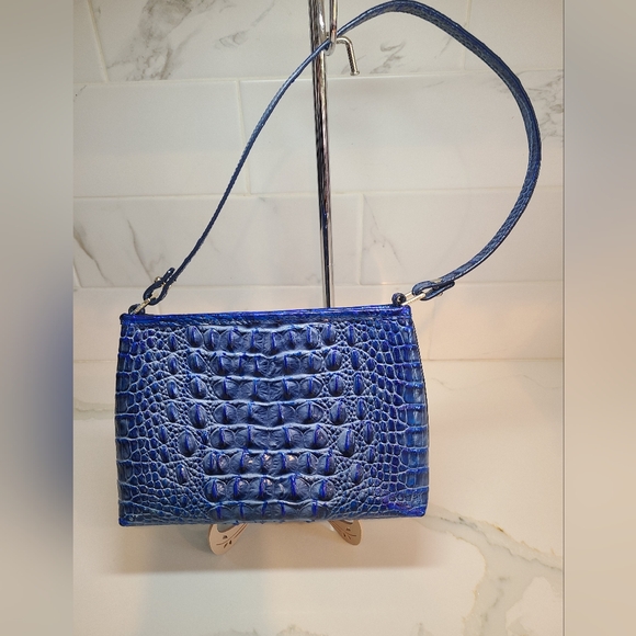 Brahmin Electric Blue Lorelei Restored With Art By A Brahmin Lover - Picture 4 of 11